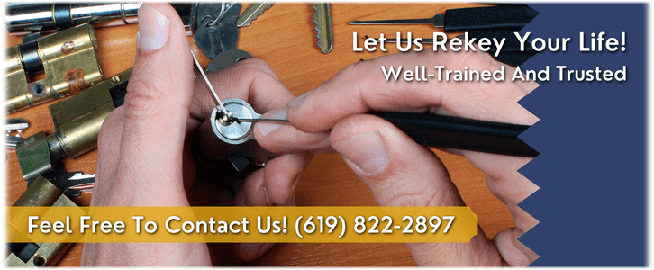 Lock Rekey Service Santee CA  (619) 822-2897 